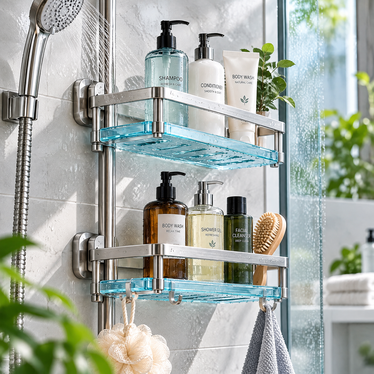 Shower Caddy Organizer - lifestyle