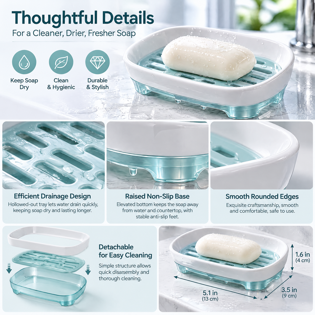 Soap Dish Holder - details